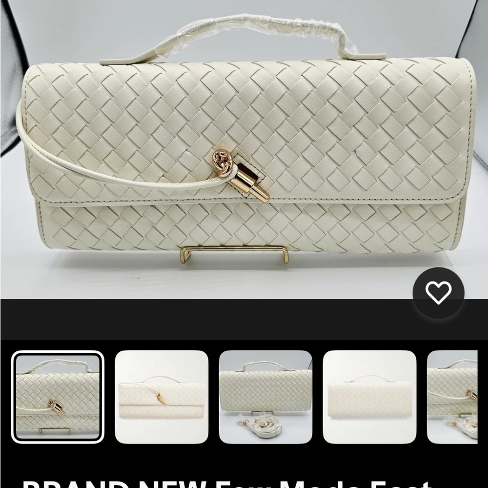 Few Moda East West THEIA White Crossbody Bag